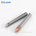 Tamanho do grão Solid Carbide Chank End Mill 60 ° 90 °